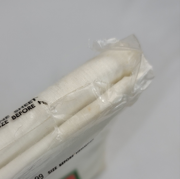 Vtg Dan River Fine Muslin All Cotton Sheet 81x99 - Picture 11 of 13